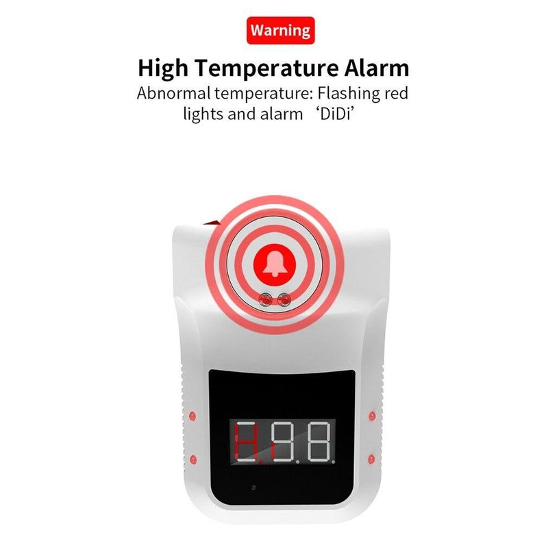 Wall Mounted Infrared Digital Thermometer
