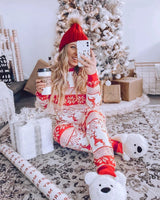 Christmas Pajamas Fall Family Set - Staying in for the holiday?